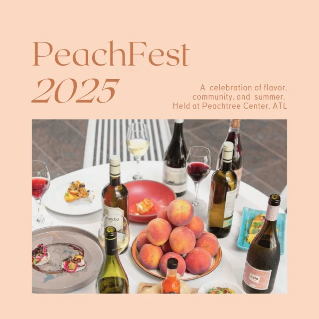🍑 PeachFest 2025 Recap | Atlanta’s Juiciest Summer Celebration
Over 1,000 guests gathered at @peachtreecenter for an unforgettable day of flavor, community, and Southern hospitality — all in celebration of Georgia’s most iconic fruit. 🍑✨
Now in its 11th year, @atlpeachfest delivered an elevated tasting experience with: 🥩 Open-fire cooking by @kamadojoe  🍷 Luxe wine pours from @shopvinoteca & Wines of Ribera y Rueda 👨🏽‍🍳 A stacked chef lineup featuring @chefchristanwillis , @cudaco , @brasseriemargotatl , @enzoitl & more 🎶 Live music by Funk Cake 🌱 A zero-waste commitment through upcycled produce, compostables, and plastic-free serviceware
Hosted by @tastenetwork and presented by @pearsonfarmga , this year’s fest also debuted Georgia’s first-ever Peach Omakase tasting and raised funds for two causes making a direct impact for kids and future farmers.
📸 Photos by @maxflatow  Until next year, PeachFest. 🍑💛 #VUEApproved
#PeachFest2025 #ATLFoodScene #AtlantaEvents #SummerInAtlanta #AtlantaFoodFestivals #ATLThingsToDo #GeorgiaPeaches #AtlantaEats #ATLReels #SustainableEvents #ZeroWasteATL #ATLWeekend